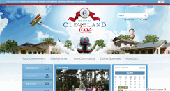 Desktop Screenshot of clevelandtexas.com
